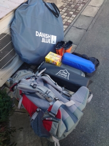 雪中キャンプ装備